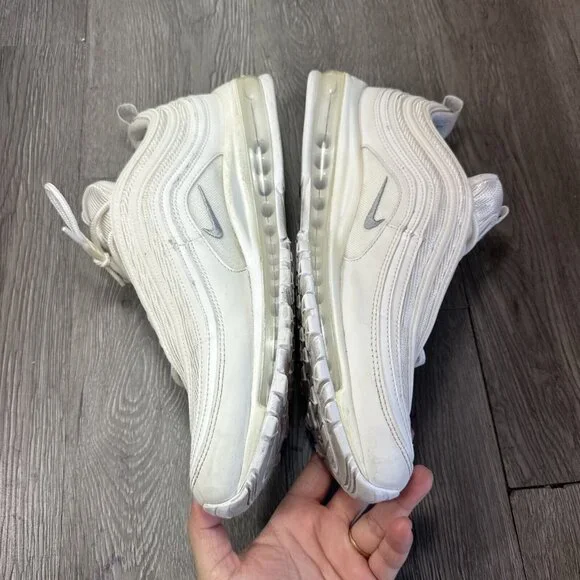HOT Nike Shoes 97 Air Max Triple White Nike Air Max 97 Triple